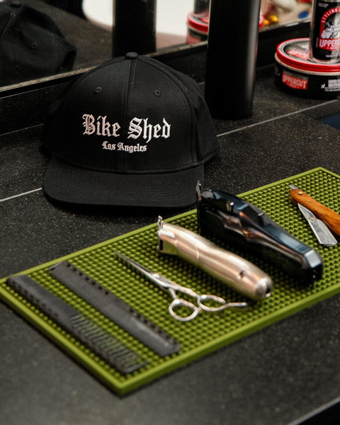 BSMC Los Angeles Snapback Motorcycle Cap - Black