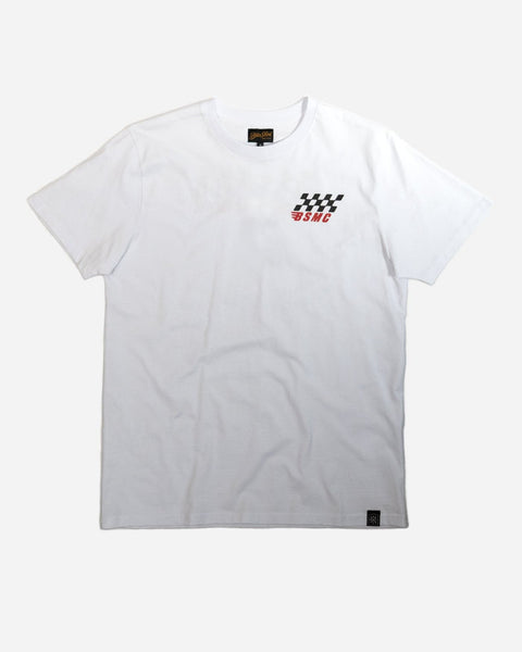 BSMC Motorcycle Race T-Shirt - White