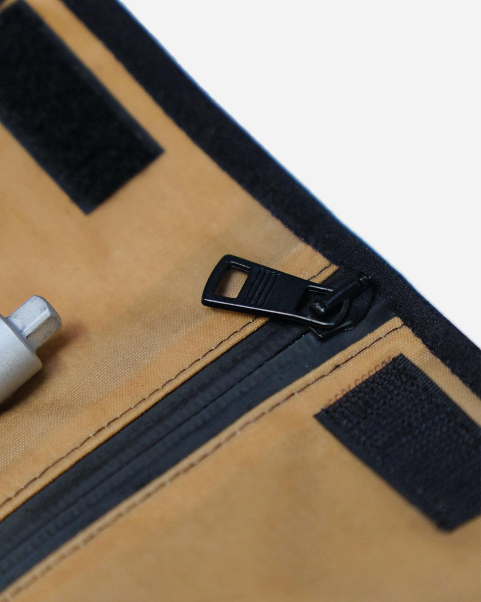 Motorcycle Rider's Tool Pouch - Waxed Tan