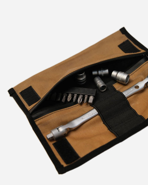 Motorcycle Rider's Tool Pouch - Waxed Tan