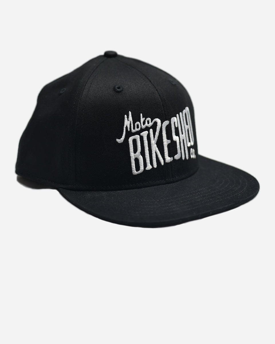 BSMC Throwback Logo Embroidered Snapback Cap - Black