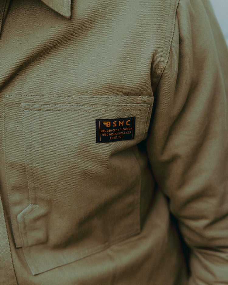 BSMC Retail Shirts BSMC Twill Utility Shirt - Light Khaki