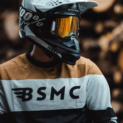 BSMC Retail Long Sleeves BSMC Wing Race Jersey - Gold
