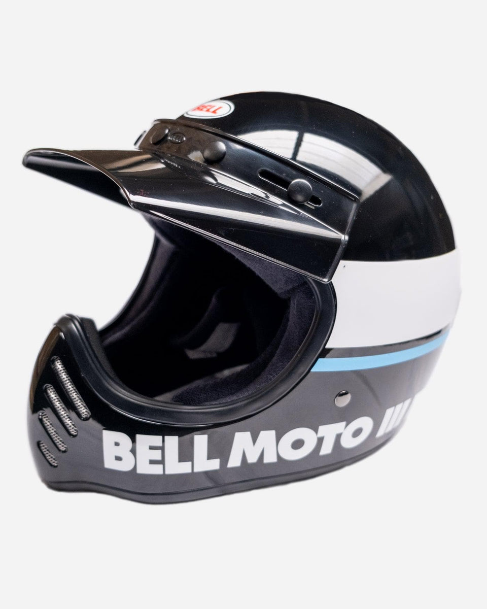 BSMC Retail Collaborations BSMC x Bell Moto-3 Motorcycle Helmet Black