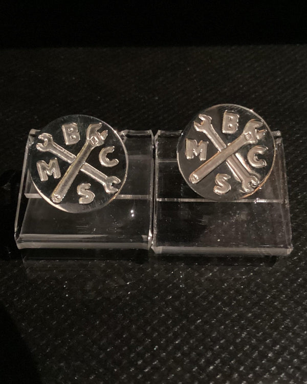 Carpe Viam Cufflinks Silver