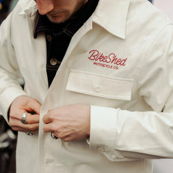 BSMC Retail Jackets BSMC Chain Chore Jacket - Ecru