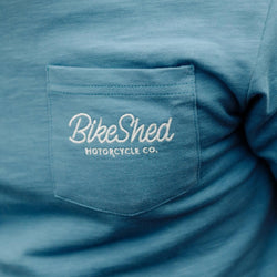 BSMC Retail T-shirts BSMC Chain Slub T Shirt - Blue