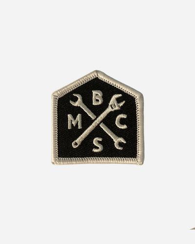 BSMC Spanners Patch - BLK&WHT
