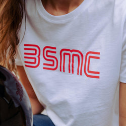 BSMC Retail T-shirts BSMC Women's '77 T Shirt - White/Red